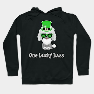 St Patricks Day..One Lucky lass Hoodie